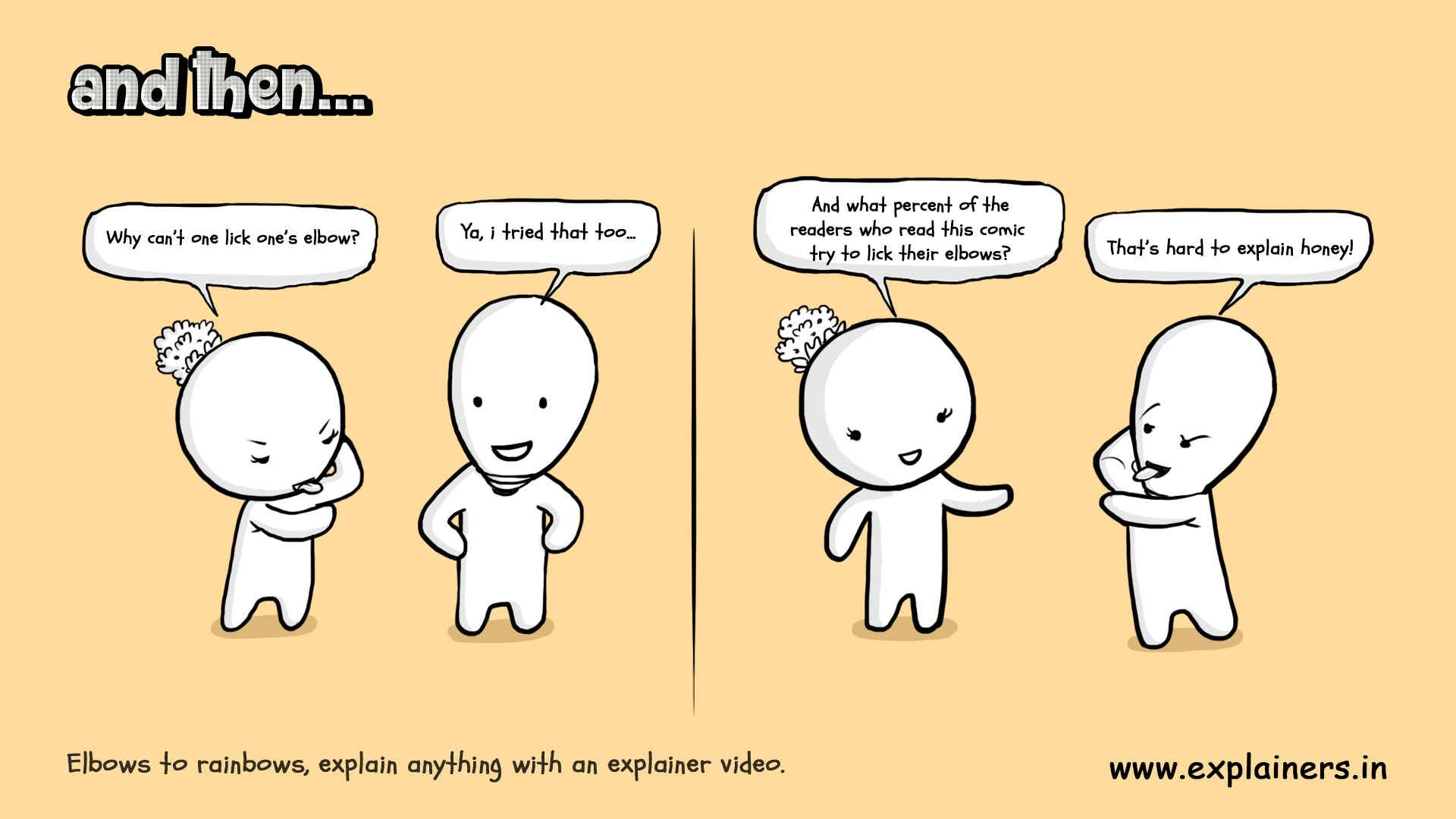 And Then, Explainers, Explainer video, And then comic, Comic